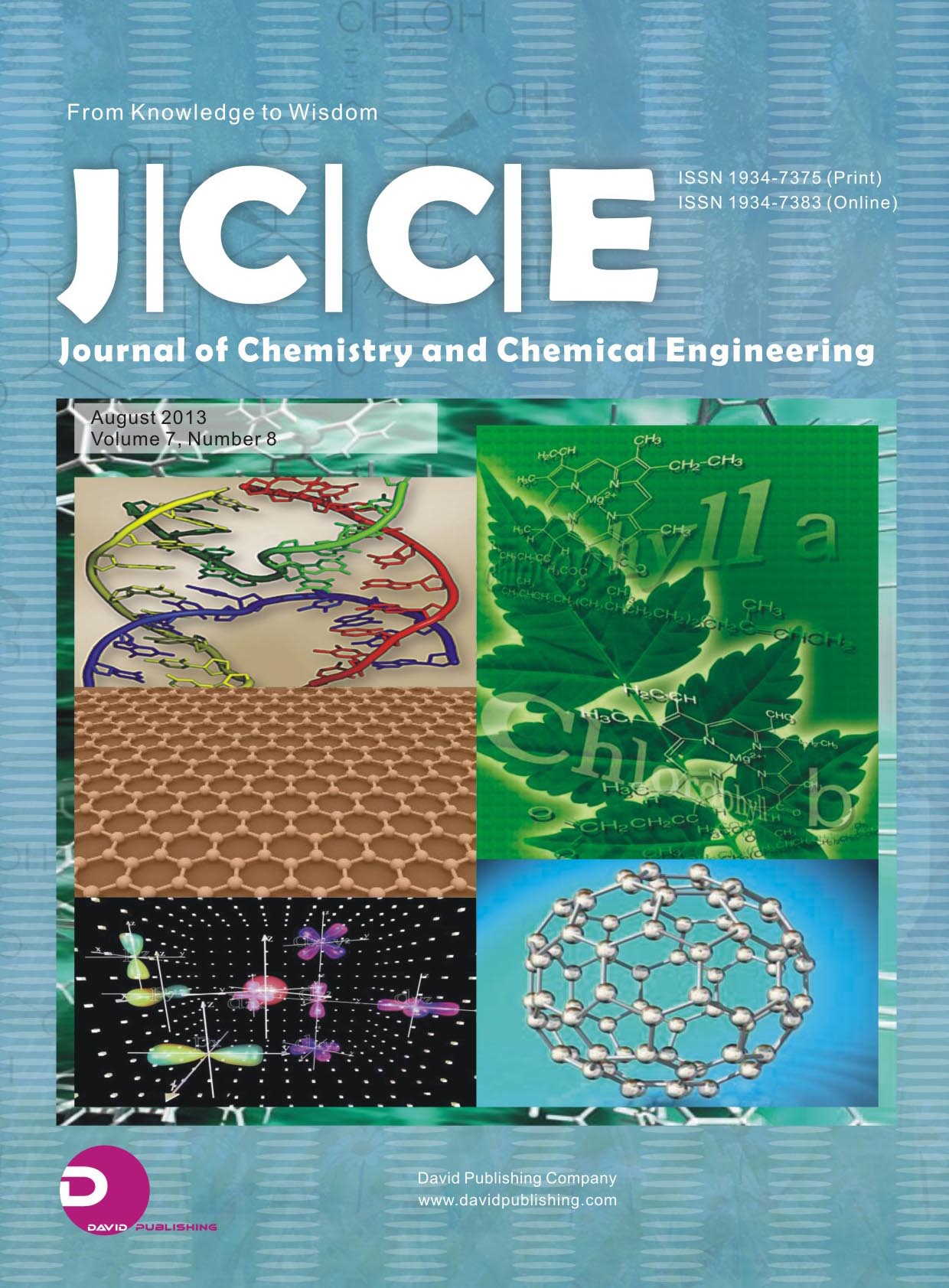 Journal: Journal of Chemistry and Chemical Engineering