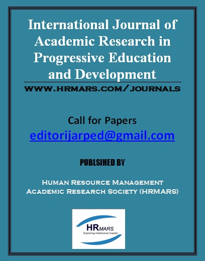 Journal International Journal Of Academic Research In Progressive Education And Development