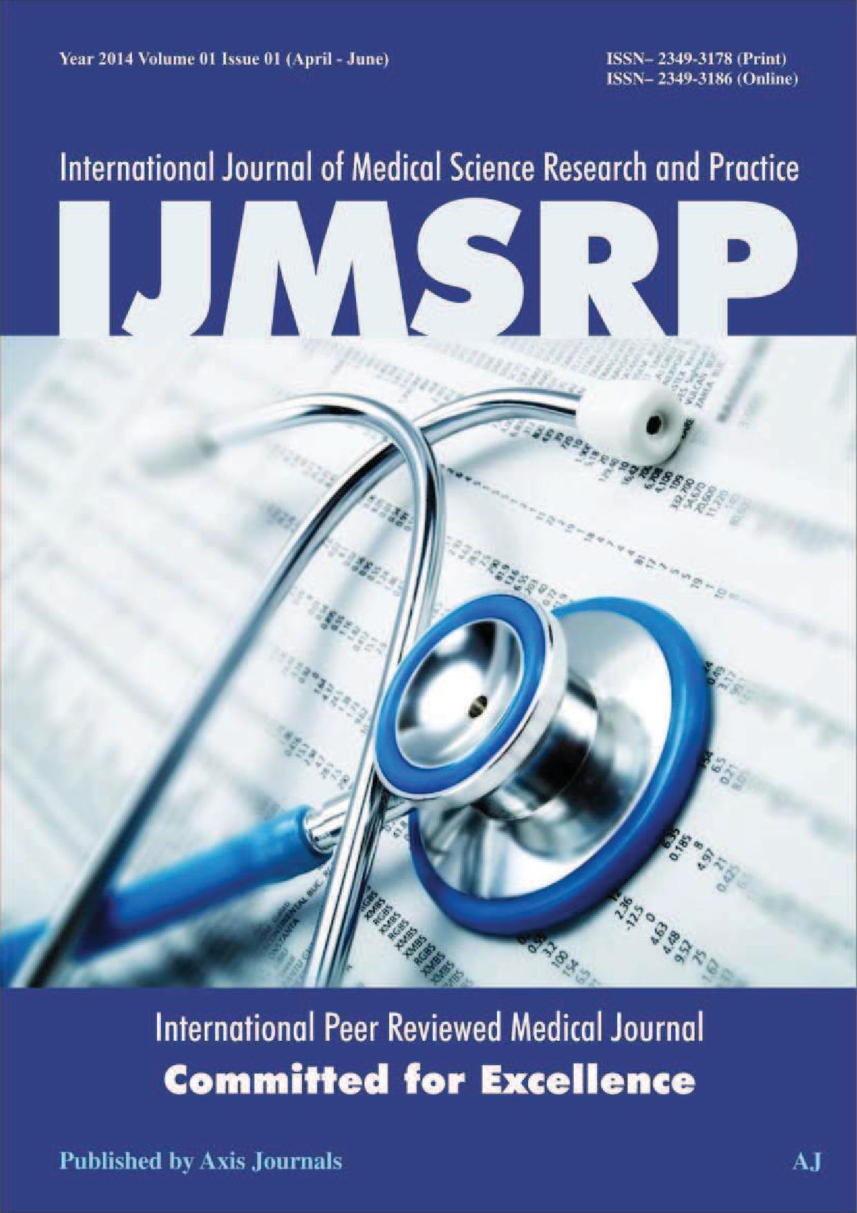 Journal International Journal Of Medical Science Research And Practice