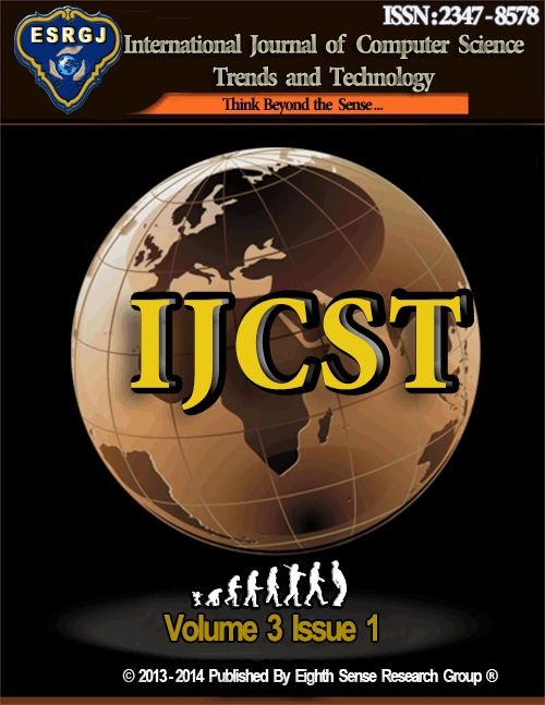 Journal International Journal of Computer Science Trends and Technology