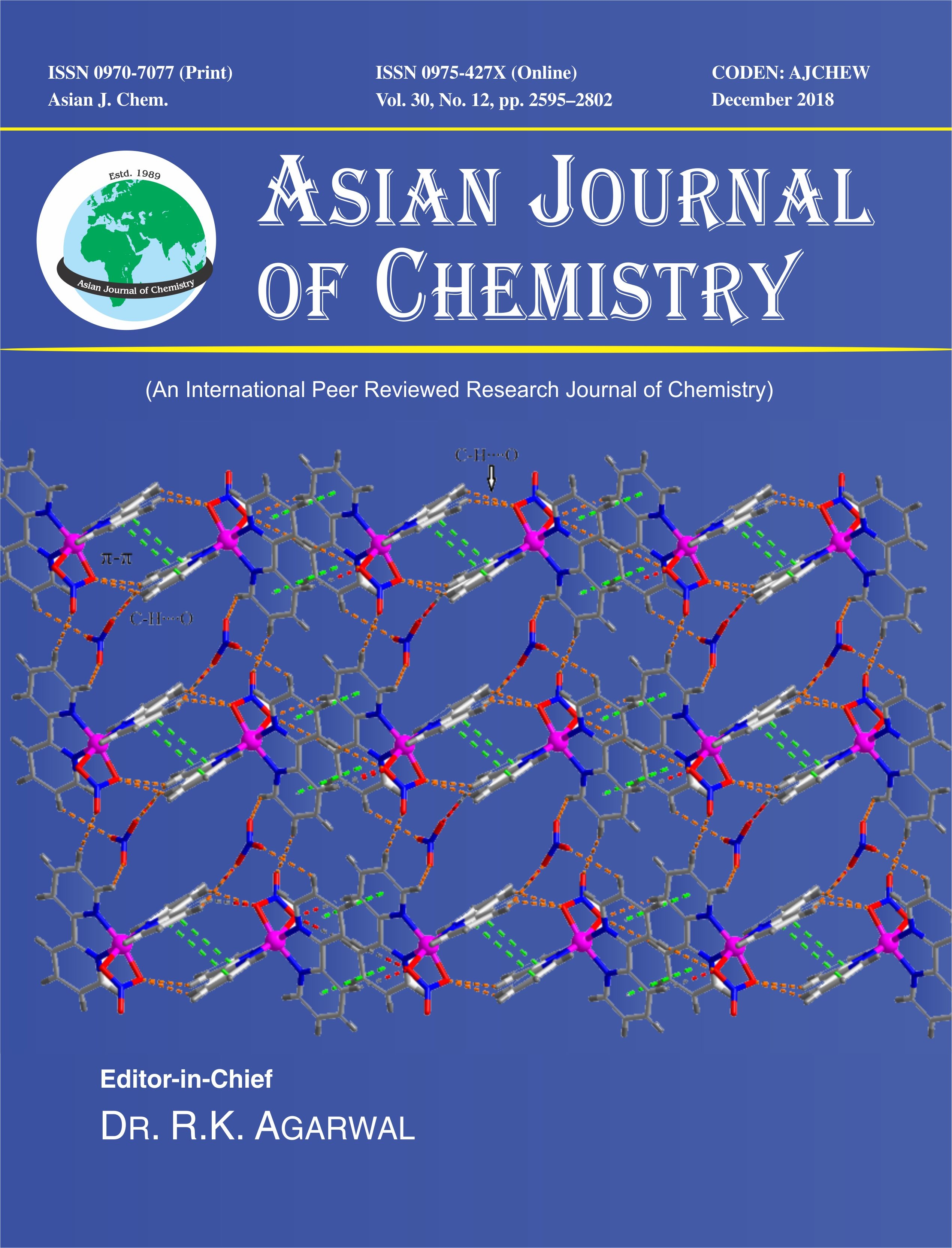 Journal Asian Journal of Chemistry