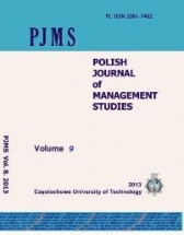 Polish Journal of Management Studies