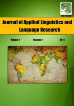 Journal of Applied Linguistics and Language Research