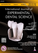 International Journal of Experimental Dental Science      