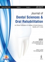 Journal of Dental Sciences & Oral Rehabilitation
