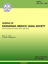 Journal of Karnataka Medico Legal Society