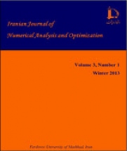 Iranian Journal of Numerical Analysis and Optimization