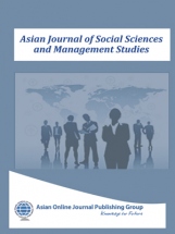 Journal Asian Journal of Social Sciences and Management Studies