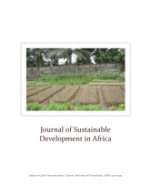Journal of Sustainable Development in Africa
