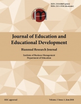 Journal of Education and Educational Development