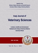 Iraqi Journal of Veterinary Sciences