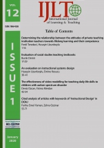 International Journal of Learning and Teaching