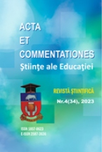Acta et Commentationes Sciences of Education
