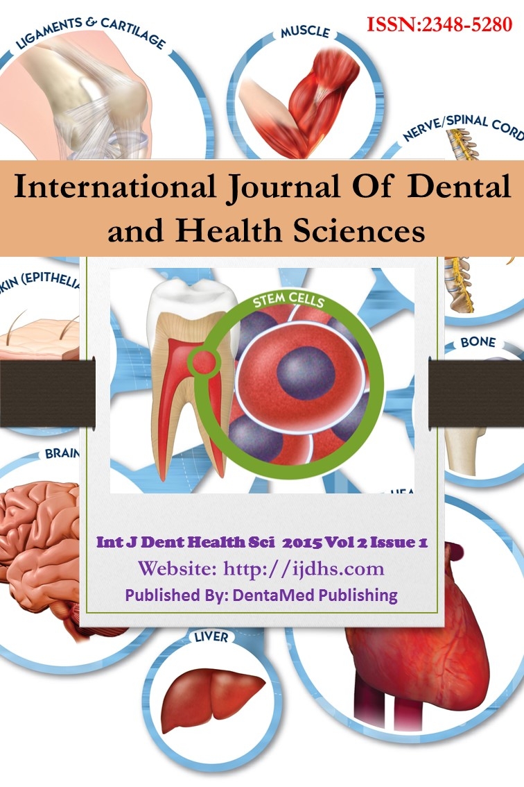 Journal: International Journal of Dental and Health Sciences