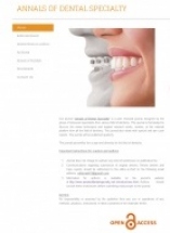 Annals of Dental Specialty