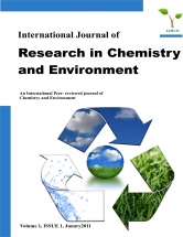 International Journal of Research in Chemistry and Environment 