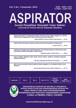 ASPIRATOR - Journal of Vector-borne Disease Studies