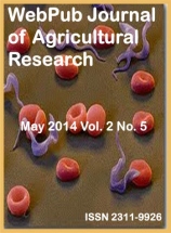 Webpub Journal of Agricultural Research