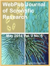 Webpub Journal of Scientific Research