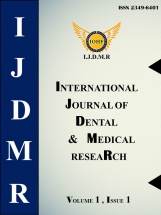 INTERNATIONAL JOURNAL OF DENTAL AND MEDICAL RESEARCH
