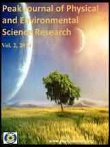 Peak Journal of Physical and Environmental Science Research