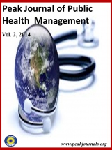 Peak Journal of Public Health Management