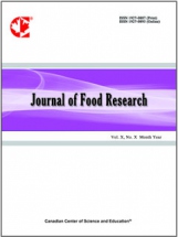 Journal of Food Research