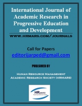 International Journal of Academic Research in Progressive Education and Development