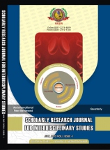 SCHOLARLY RESEARCH JOURNAL FOR INTERDISCIPLINARY STUDIES 