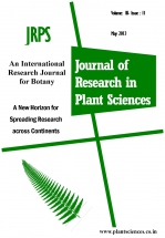 Journal of Research in Plant Sciences