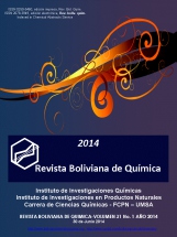 Bolivian Journal of Chemistry, Revista Boliviana de Quimica