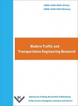 Modern Traffic and Transportation Engineering Research 