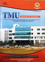 TMU Journal of Dentistry