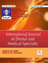 International journal of dental and medical specialty