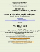 Journal of Education, Health and Sport