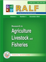 Research in Agriculture, Livestock and Fisheries