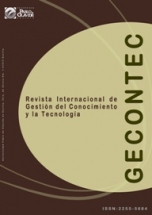 Gecontec: Revista Internacional de Gestión del Conocimiento y la Tecnología