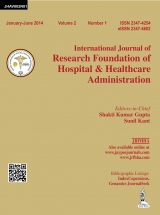 International Journal of Research Foundation of Hospital and Healthcare Administration