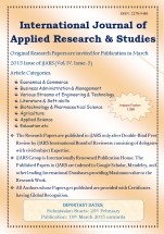 International Journal of Applied Research & Studies