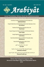 ARABIYAT (Journal of Arabic Education)