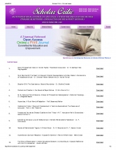 Scholar Critic-an International Journal of Language Literature and Culture Studies