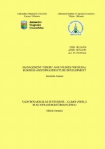 Management Theory and Studies for Rural Business and Infrastructure Development