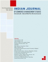 INDIAN JOURNAL OF COMMERCE & MANAGEMENT STUDIES