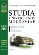 Studia Universitatis Moldaviae. Stiinte Exacte si Economice