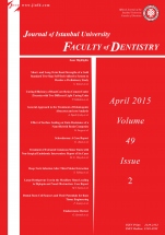Journal Istanbul University Faculty of Dentistry
