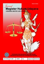Udayana Master Law Journal
