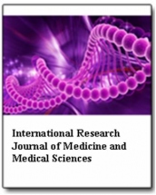 International Research Journal of Medicine and Medical Sciences