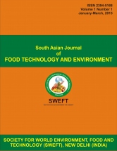 South Asian Journal of Food Technology and Environment