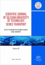 Scientific Journal of Silesian University of Technology. Series Transport 