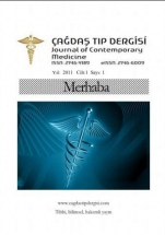Çağdaş Tıp Dergisi = Journal of Contemporary Medicine